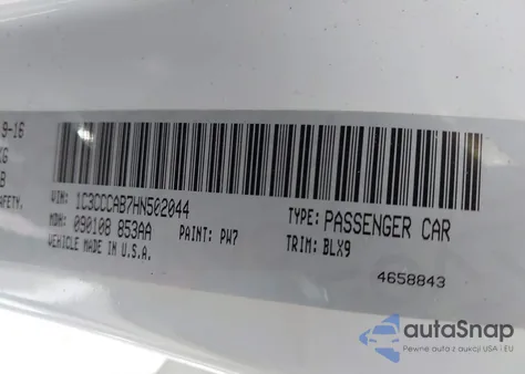 2017 Chrysler 200 Limited Platinum from USA, damaged, VIN 1C3CCCAB7HN502044